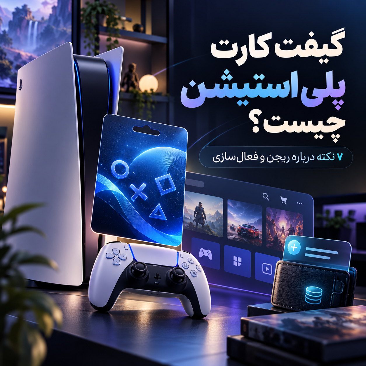 گیفت کارت پلی استیشن چیست؟ ۷ نکته درباره ریجن و فعال‌سازی
